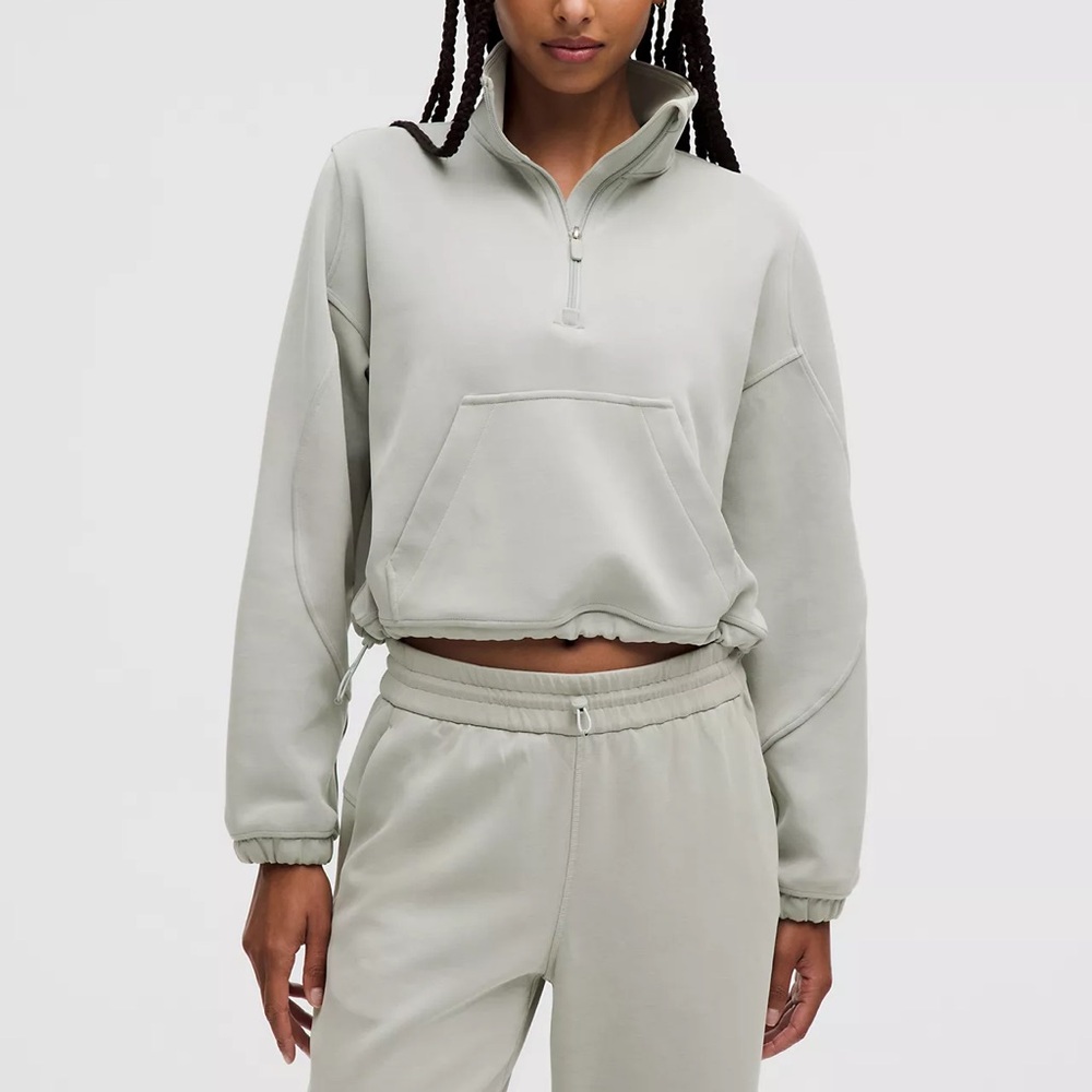 Lululemon Brushed Softstreme Half Zip